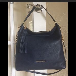 Navy blue Michael Kors purse